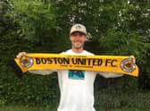 Shane Byrne is a Pilgrim. Photo: Boston United