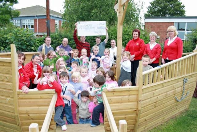 Setting sail for imaginative fun at Qwackers Pre School 10 years ago.