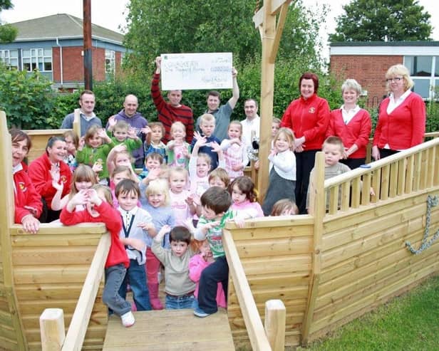 Setting sail for imaginative fun at Qwackers Pre School 10 years ago.