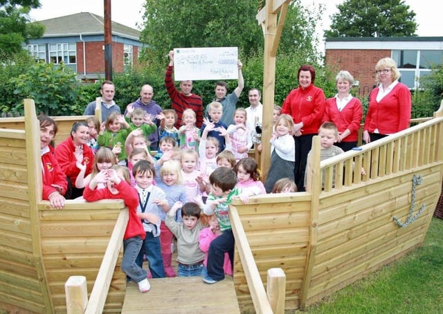 Setting sail for imaginative fun at Qwackers Pre School 10 years ago.