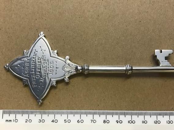 Silver key donated to museum is part of Ashby's history
