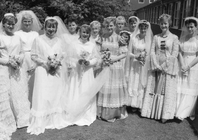 Kitwood Girls School in 1986.