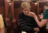 Ashdene care home residents getting their Covid jabs back in January. Photo: Michael Hunt EMN-210621-160425001