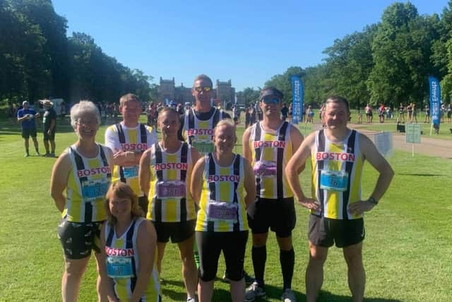 Boston Community Runners at Grimsthorpe.