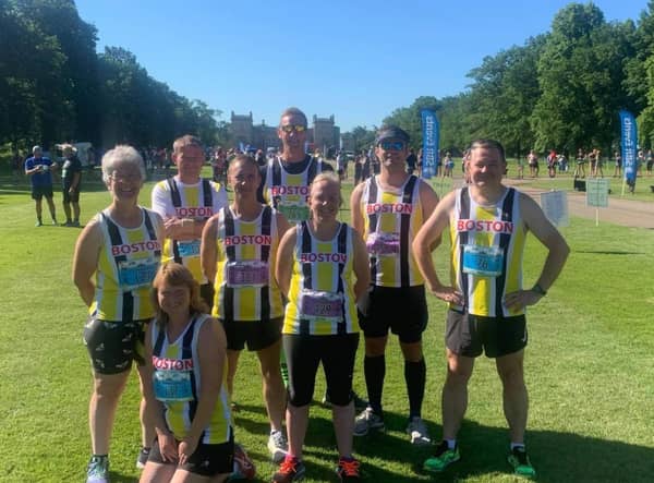 Boston Community Runners at Grimsthorpe.