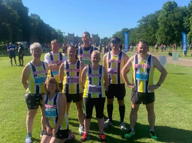 Boston Community Runners at Grimsthorpe.
