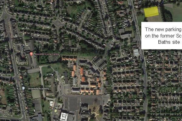 A new free 38 space patient and staff car park will open on the former Scartho Baths site in Grimsby on Monday 21 June.
