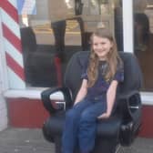 Finley Middlebrook grew his hair for nearly two years before the big day when he sat in the 'Barber's Chair' in Skegness.