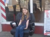 Finley Middlebrook grew his hair for nearly two years before the big day when he sat in the 'Barber's Chair' in Skegness.