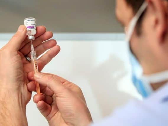 figures reveal around one in eight workers in Lincolnshire are yet to receive a jab.
