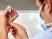 figures reveal around one in eight workers in North East Lincolnshire are yet to receive a jab.