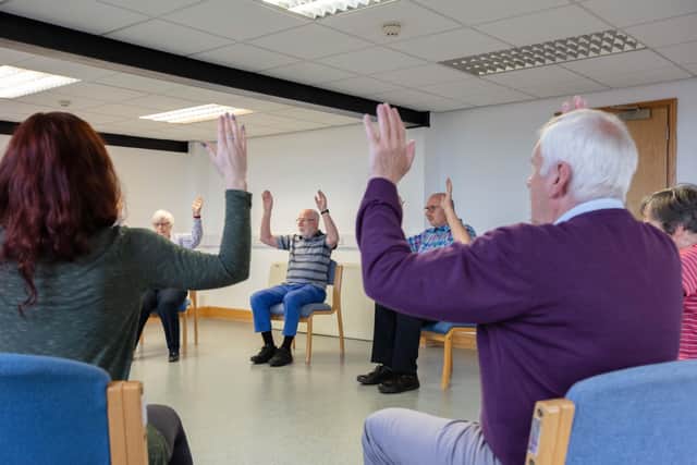 Dance for Parkinsons at The Hub in Sleaford. EMN-210618-121839001