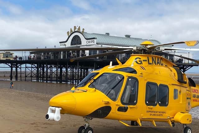 A second air ambulance will be based at Strubby Airfield and serve the Lincolnshire coastline.