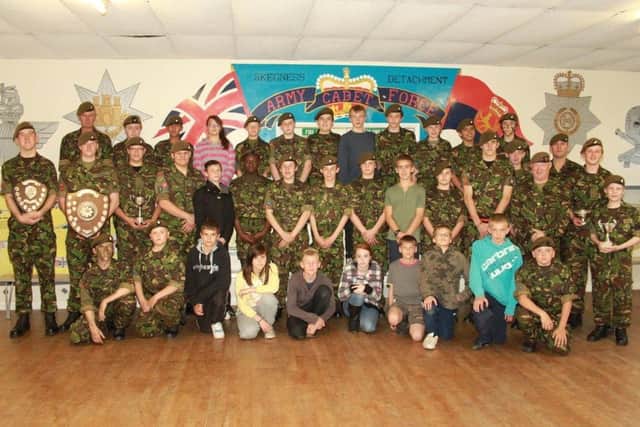 The 3 Company Skegness Detachment Army Cadet Force awards presentation event of 2011.