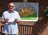 Superdraw winner Michael Hawkins.