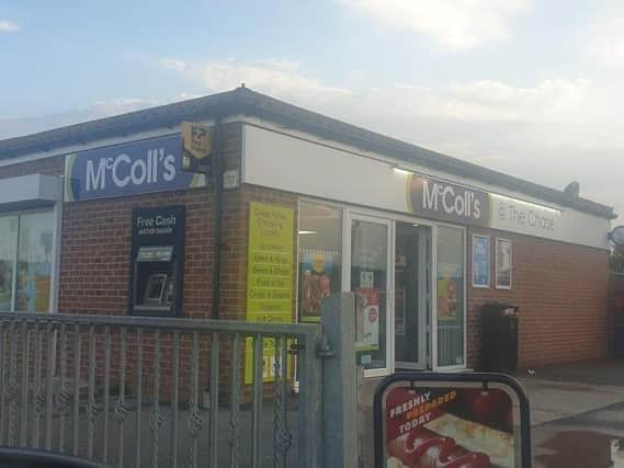 A quantity of cigarettes was stolen in a burglary at McColls in Ingoldmells.