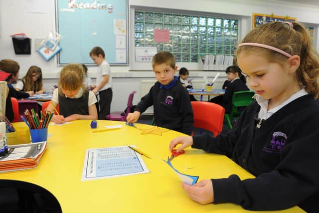 Orton Wistow primary school pupils. The proportion of primary school pupils across Peterborough who have been offered their first choice of school is in line with last year’s rate at 93.6 per cent. EMN-211003-135320009