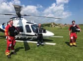 A second Lincs and Notts Air Ambulance has arrived at Strubby Airfield to serve the coast this summer.