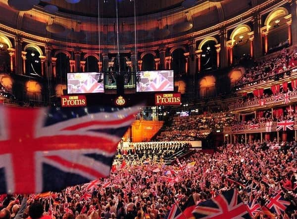 Should these typical scenes at the Last Night of the Proms be replicated in schools this week as part of a 'One Britain One Nation' anthem?