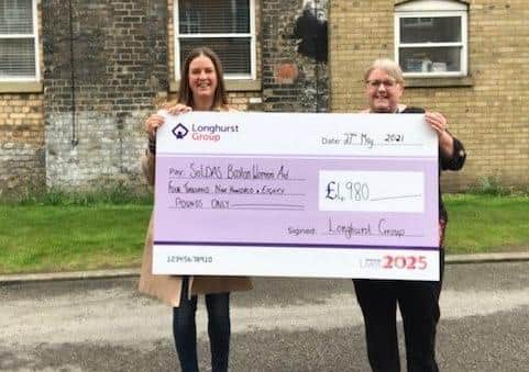 Lucy Watts (left), of SOLDAS, and Sue Crask, of Longhurst Group.