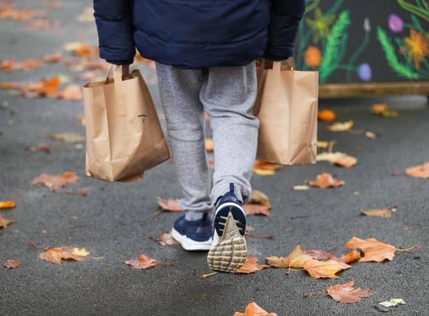 More than a quarter of pupils in North East Lincolnshire are receiving free school meals as over 1,000 more became eligible during the pandemic, figures show.