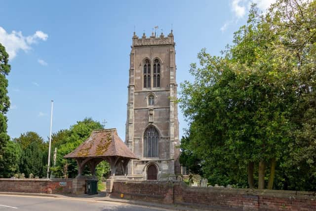 One of Burgh's most famous landmarks is the 14th century church of St. Peter and St. Paul.