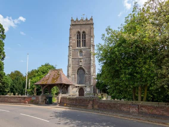 One of Burgh's most famous landmarks is the 14th century church of St. Peter and St. Paul.