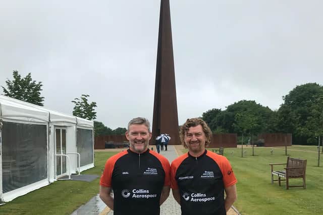 Mal Craghill and Martin Wintermeyer at the IBCC. Photo: Affinity Flying Services ltd June 2021.