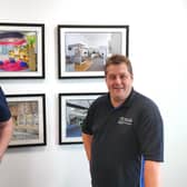 Richard Mycroft Operations Manager and Mark Wagstaff Senior Projects Manager for APSS Alt