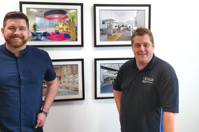 Richard Mycroft Operations Manager and Mark Wagstaff Senior Projects Manager for APSS Alt