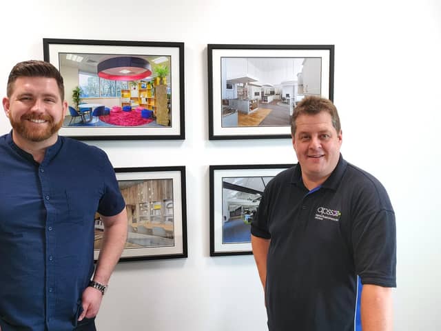 Richard Mycroft Operations Manager and Mark Wagstaff Senior Projects Manager for APSS Alt