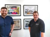 Richard Mycroft Operations Manager and Mark Wagstaff Senior Projects Manager for APSS Alt