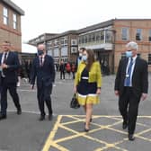 L-R Nick Law, Nick Gibb, Caroline Johnson MP, Andrew Hutton. EMN-210624-145339001