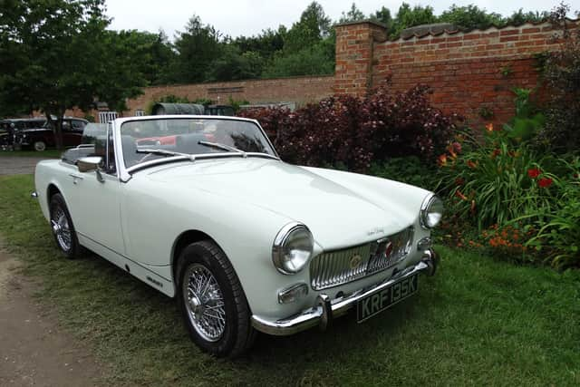 The Father's Day classic car display at Walled Garden Baumber.