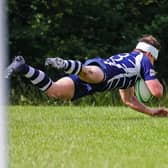 Boston RFC v Nottingham Moderns action by David Dales