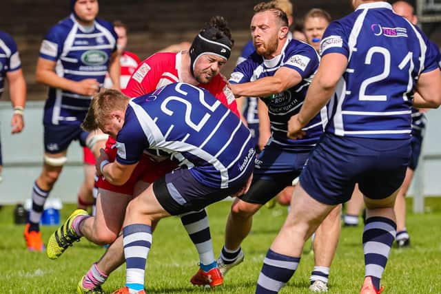 Boston RFC v Nottingham Moderns action by David Dales