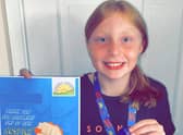 Layla has become a Hospice Hero after raising over £580.