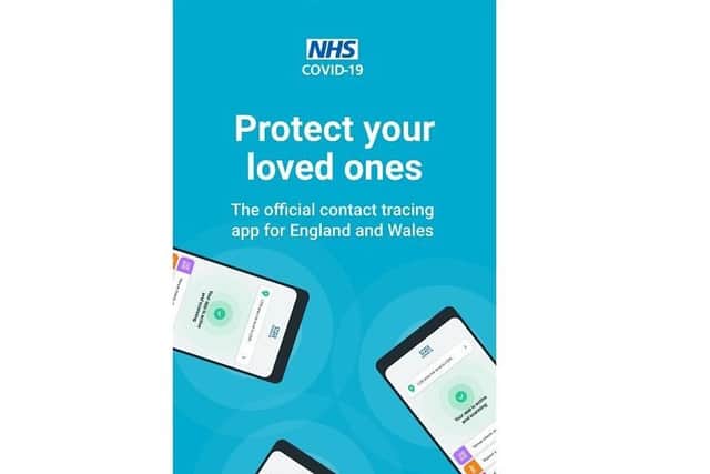 The NHS Track and Trace app. EMN-210629-121354001