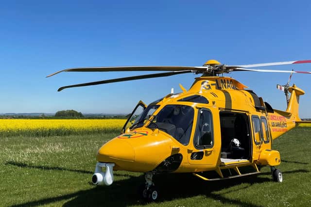 The Lincs and Notts Air Ambulance service has experienced its busiest month on record. EMN-210629-155852001