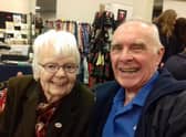 RAF veteran Leslie Wood and his wife, Audrey, during happier times prior to her dementia diagnosis. EMN-210629-170417001