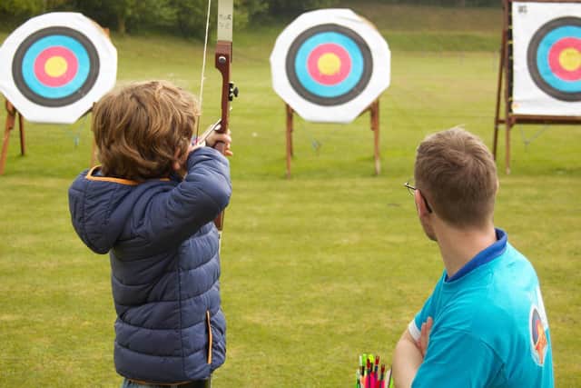 You can take part in the Big Weekend of Archery.
