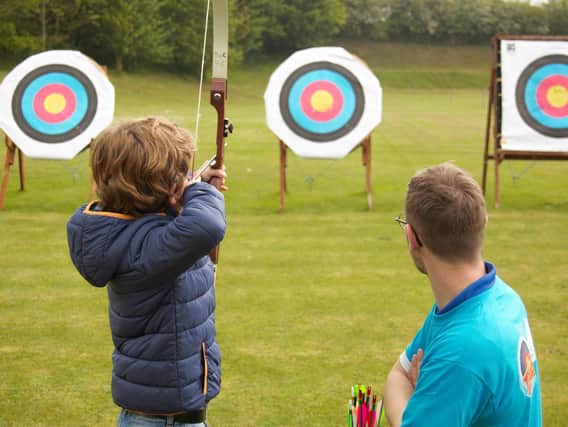 You can take part in the Big Weekend of Archery.