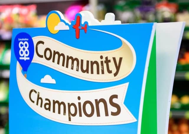 Lincolnshire Co-op’s Community Champions scheme. EMN-210107-171015001
