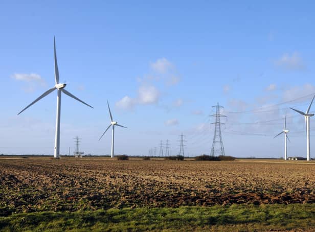 Bicker Fen wind farm. EMN-210207-101921001
