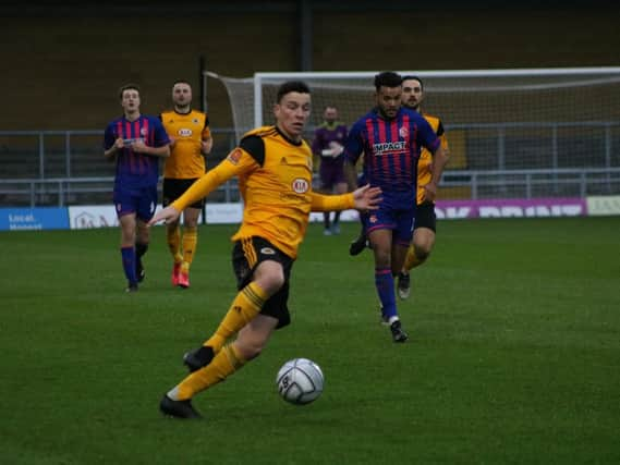 Boston United could be facing a salary cap in future seasons. Photo: Oliver Atkin