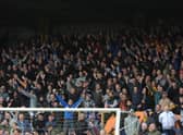 Boston United fans at York Street.