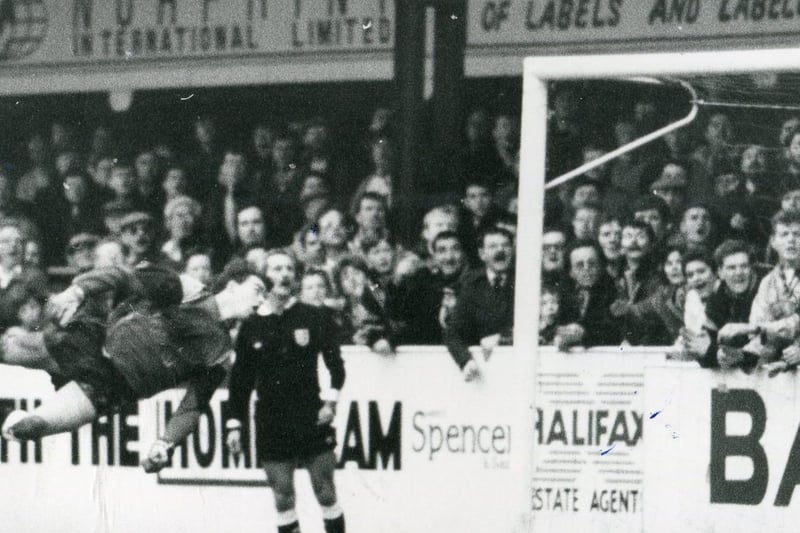 Boston United fans at York Street.