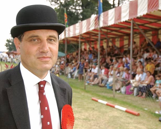 There will be no grandstand this year and more space for social distancing says Heckington Show chairman Charles Pinchbeck. Photo: 7833SA-170 EMN-210507-110827001