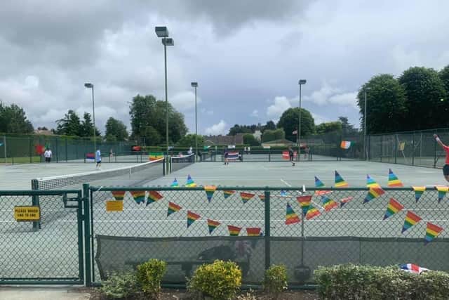 Boston TC have hosted their club closed championships this week.