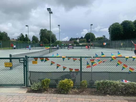 Boston TC have hosted their club closed championships this week.